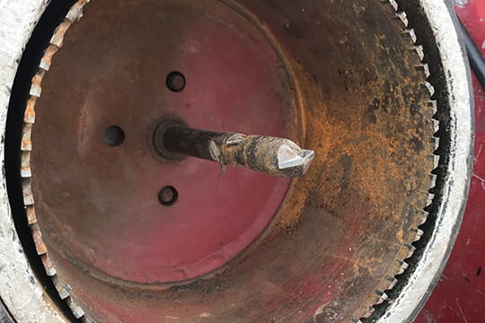 Concrete Steel Cylinder Hot Tapping